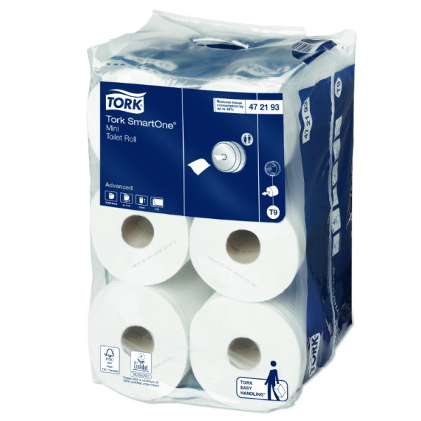 Papier toaletowy w roli MINI Tork SmartOne® 2w